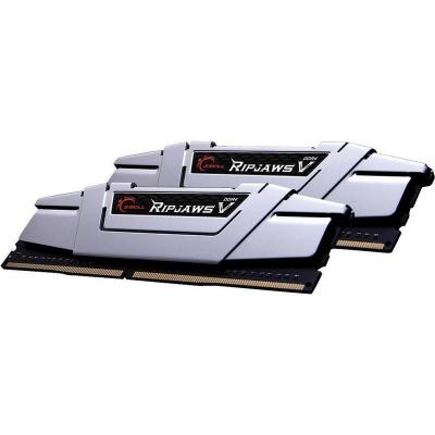 Модуль памяти для компьютера DDR4 16GB (2x8GB) 3000 MHz RipjawsV Silver G.Skill (F4-3000C15D-16GVS)