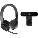 Веб-камера Logitech Pro Personal Video Collaboration Kit (Zone Wireless + BRIO) (991-000309)