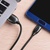 Дата кабель USB 2.0 AM to USB-C 1.0m 3A PVC BX19 black BOROFONE (6931474701794)