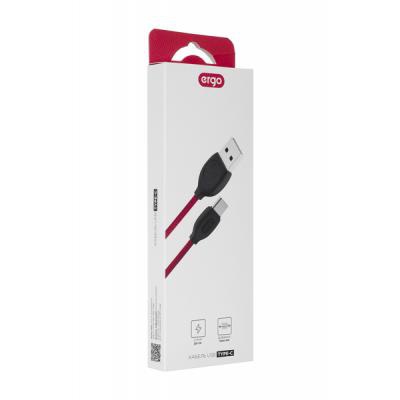 Дата кабель USB 2.0 AM to Type-C 1.0m Black Ergo (TC09)