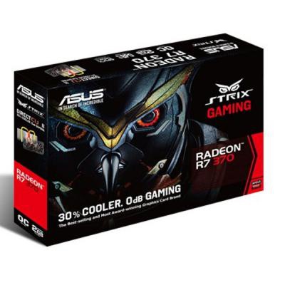 Видеокарта ASUS Radeon R7 370 2048Mb STRIX DCII OC (STRIX-R7370-DC2OC-2GD5-GAMING)