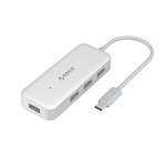 Концентратор Orico USB Type-C to 4xUSB3.0 (TC4U-U3-SV-BP) (CA912766)