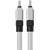 Дата кабель USB-C to Lightning 1.0m CoolPlay Fast Charging 20W white Baseus (CAKW000002)