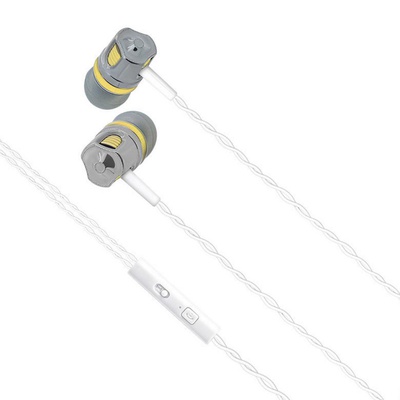Наушники Gelius GM-310 Yellow + with mic + batton call ansvering (40352)