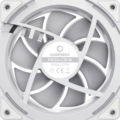 Кулер до корпусу Gamemax KF300 WH
