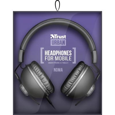 Наушники Trust Noma Over-Ear Mic Matte Black (22578)