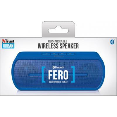 Акустическая система Trust Fero Wireless Bluetooth Speaker blue (21705)