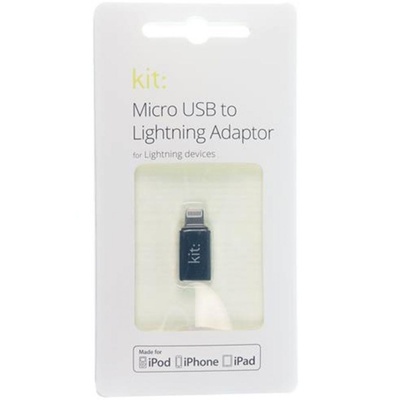 Переходник Micro USB to Lightning Kit (MILIADPKT)