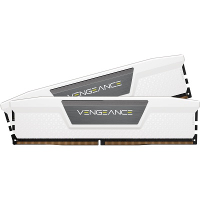 Модуль пам'яті для комп'ютера DDR5 64GB (2x32GB) 5200 MHz Vengeance White Corsair (CMK64GX5M2B5200C40W)