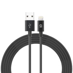 Дата кабель USB 2.0 AM to Lightning 1.0m black Armorstandart (ARM64287)
