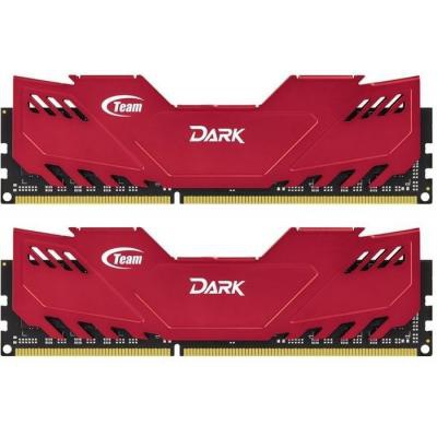 Модуль памяти DDR3 16GB (2x8GB) 1866 MHz Dark Series Red Team (TDRED316G1866HC10SDC01)