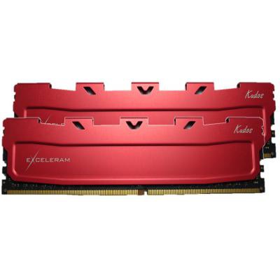 Модуль памяти для компьютера DDR4 16GB (2x8GB) 2800 MHz Red Kudos eXceleram (EKRED4162817AD)