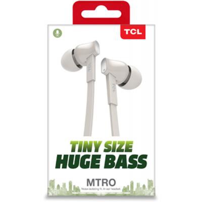 Наушники TCL MTRO100 Ash White (MTRO100WT-EU)