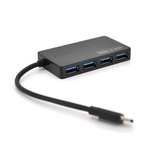 Концентратор Voltronic USB-C 4xUSB 3.0 5Gb/s black (YT-HTC3/4)