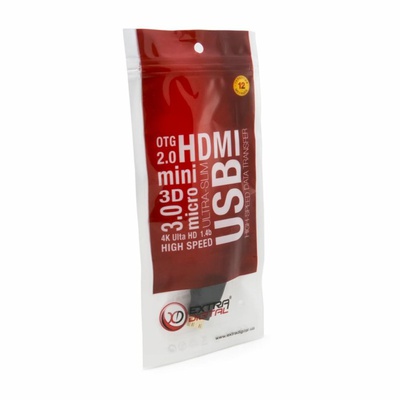 Перехідник HDMI to Mini HDMI Extradigital (KBH1652)