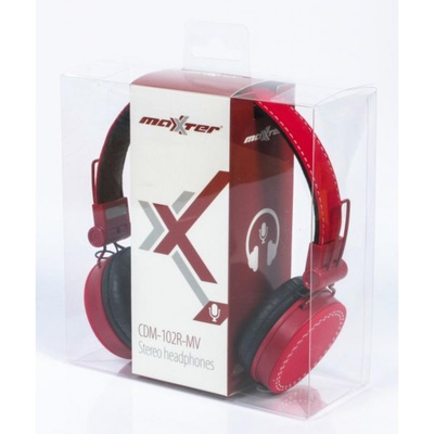 Наушники Maxxter CDM-102 Red (CDM-102R-MV)
