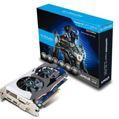 Видеокарта Sapphire Radeon R7 250X 2048Mb VAPOR-X GHZ EDITION (11229-05-20G)