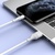 Дата кабель USB 2.0 AM to Lightning 1.0m 2.4A PVC BX43 white BOROFONE (6931474735584)
