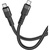 Дата кабель USB-C to USB-C 1.2m 60W U110 black HOCO (6931474770622)