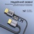 Кабель мультимедійний HDMI to HDMI 1.5m v2.1 grey Promate (primelink8k-150.grey)