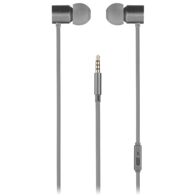Наушники KitSound KS Hive Buds Earphones with Mic Grey (KSHIVBGY)