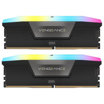 Модуль пам'яті для комп'ютера DDR5 32GB (2x16GB) 7200 MHz Vengeance RGB Corsair (CMH32GX5M2X7200C34)