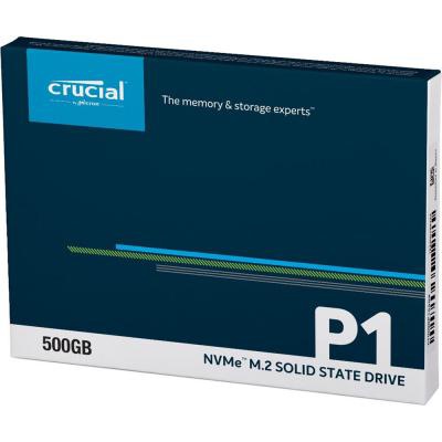 Накопитель SSD M.2 2280 500GB Micron (CT500P1SSD8)