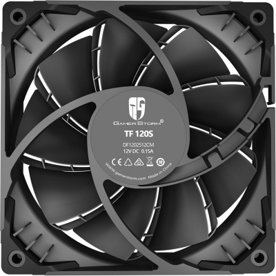 Кулер для корпуса Deepcool GAMER STORM TF120S Black (TF120S BLACK)
