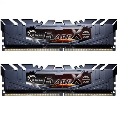 Модуль пам'яті для комп'ютера DDR4 16GB (2x8GB) 3200 MHz FlareX Black G.Skill (F4-3200C16D-16GFX)