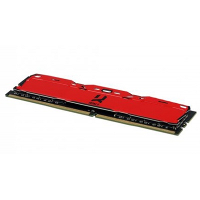 Модуль памяти для компьютера DDR4 8GB (2x4GB) 3000 MHz Iridium X Red Goodram (IR-XR3000D464L16S/8GDC)