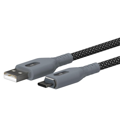 Дата кабель USB 2.0 AM to USB-C 1.0m Magnetic 3A black Armorstandart (ARM75514)