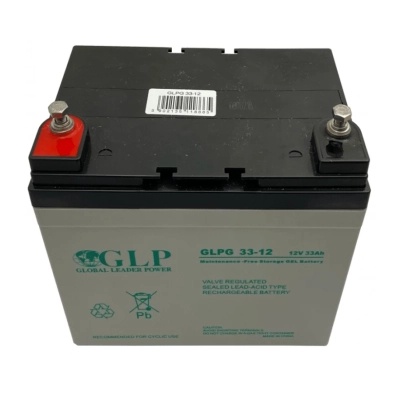 Батарея до ДБЖ GLPG GEL 12V-33Ah Deep Cycle (GLPG 33-12)