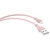 Дата кабель USB 2.0 AM to Lightning 1.0m Kitty T-L817 Pink T-PHOX (T-L817 Pink)