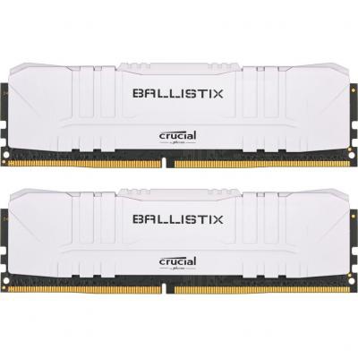 Модуль памяти для компьютера DDR4 16GB (2x8GB) 3600 MHz Ballistix White Micron (BL2K8G36C16U4W)