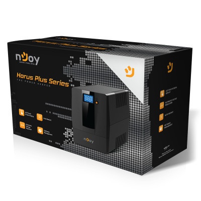 Пристрій безперебійного живлення nJoy Horus Plus 1500VA USB (PWUP-LI150H1-AZ01B)