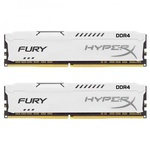 Модуль памяти для компьютера DDR4 16GB (2x8GB) 2400 MHz HyperX Fury White Kingston (HX424C15FW2K2/16)