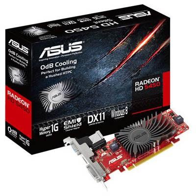 Видеокарта Radeon HD 5450 512MB ASUS (HD5450-SL-HM1GD3-L-V2)