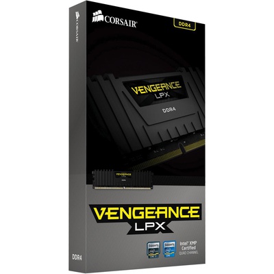 Модуль памяти для компьютера DDR4 16GB 2400 MHz Vengeance LPX Black CORSAIR (CMK16GX4M1A2400C14)