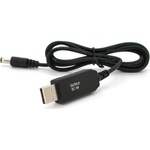 Кабель живлення USB to DC 5.5x2.5 9V 1.0m OEM (29866) Voltronic (KPFR/5-9)