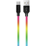 Дата кабель USB 2.0 AM to Type-C 1.0m multicolor ColorWay (CW-CBUC018-MC)