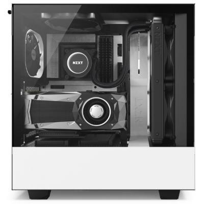 Корпус NZXT H500i Smart White Black (CA-H500W-W1)