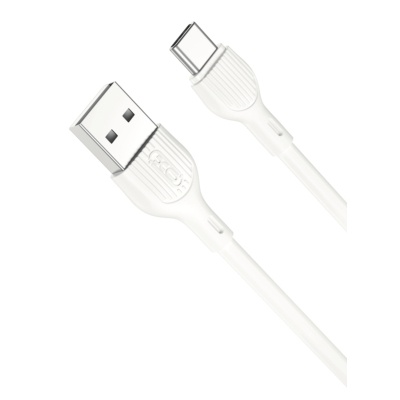 Дата кабель USB 2.0 AM to USB-C 2.0m 2.1A XO (CB-200UC)