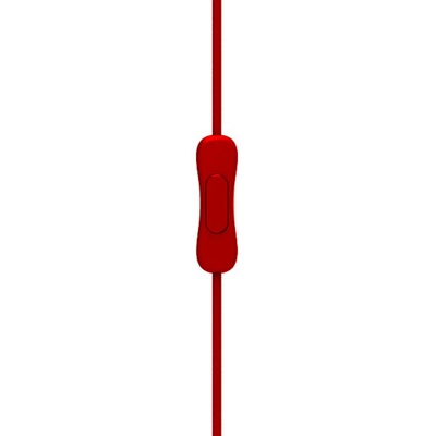 Наушники HF RM-515 Red (mic + button call answering) Remax (42264)