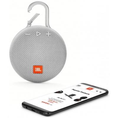 Акустическая система JBL Clip 3 White (JBLCLIP3WHT)