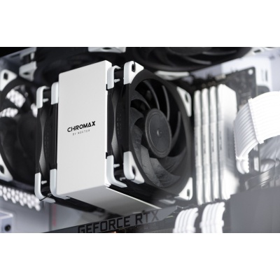 Кулер для корпуса Noctua NF-A12x25 PWM CHROMAX. BLACK. SWAP