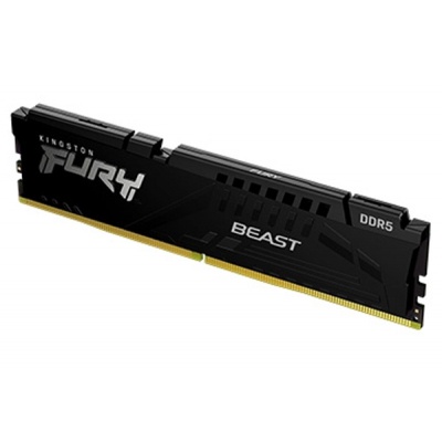 Модуль пам'яті для комп'ютера DDR5 32GB (2x16GB) 5600 MHz Beast Black Kingston Fury (ex.HyperX) (KF556C40BBK2-32)