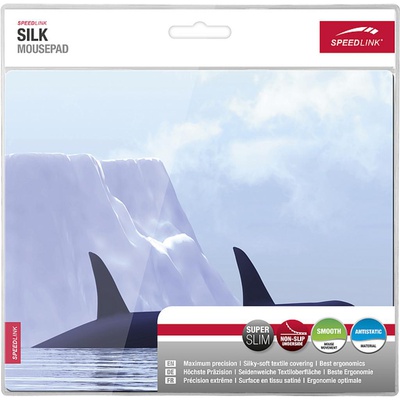 Коврик Speedlink SILK Mousepad, Orca (SL-6242-ORCA)