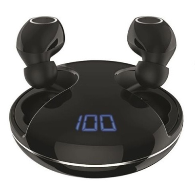 Навушники 2E RainDrops X True Wireless Waterproof Mic Black (2E-EBTWRDXBK)