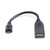 Перехідник OTG USB 2.0 AF to Micro 5P 0.1m REAL-EL (EL123500014)