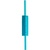 Наушники HF RM-501 Blue (mic + button call answering) Remax (37153)